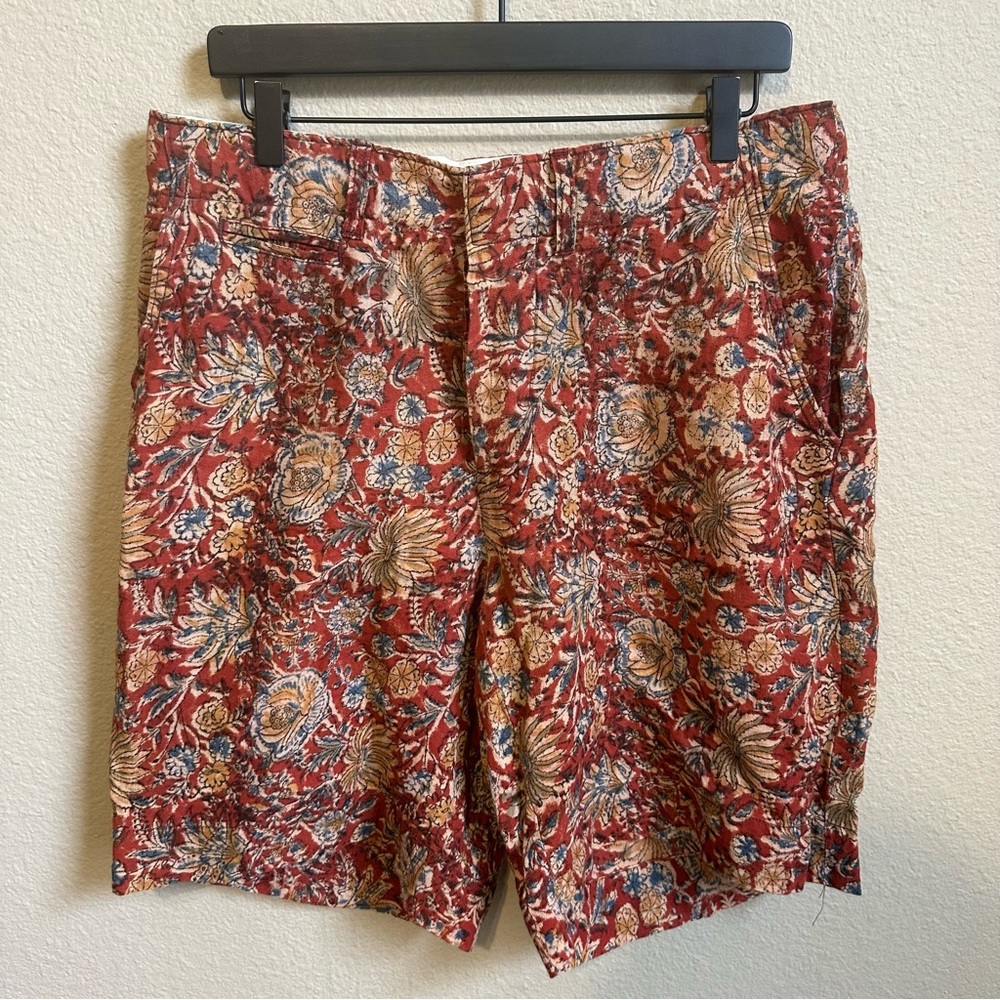 Polo Ralph Lauren Men’s Linen Floral Patterned Shorts